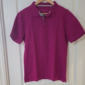 Calvin Klein Magenta Polo Shirt